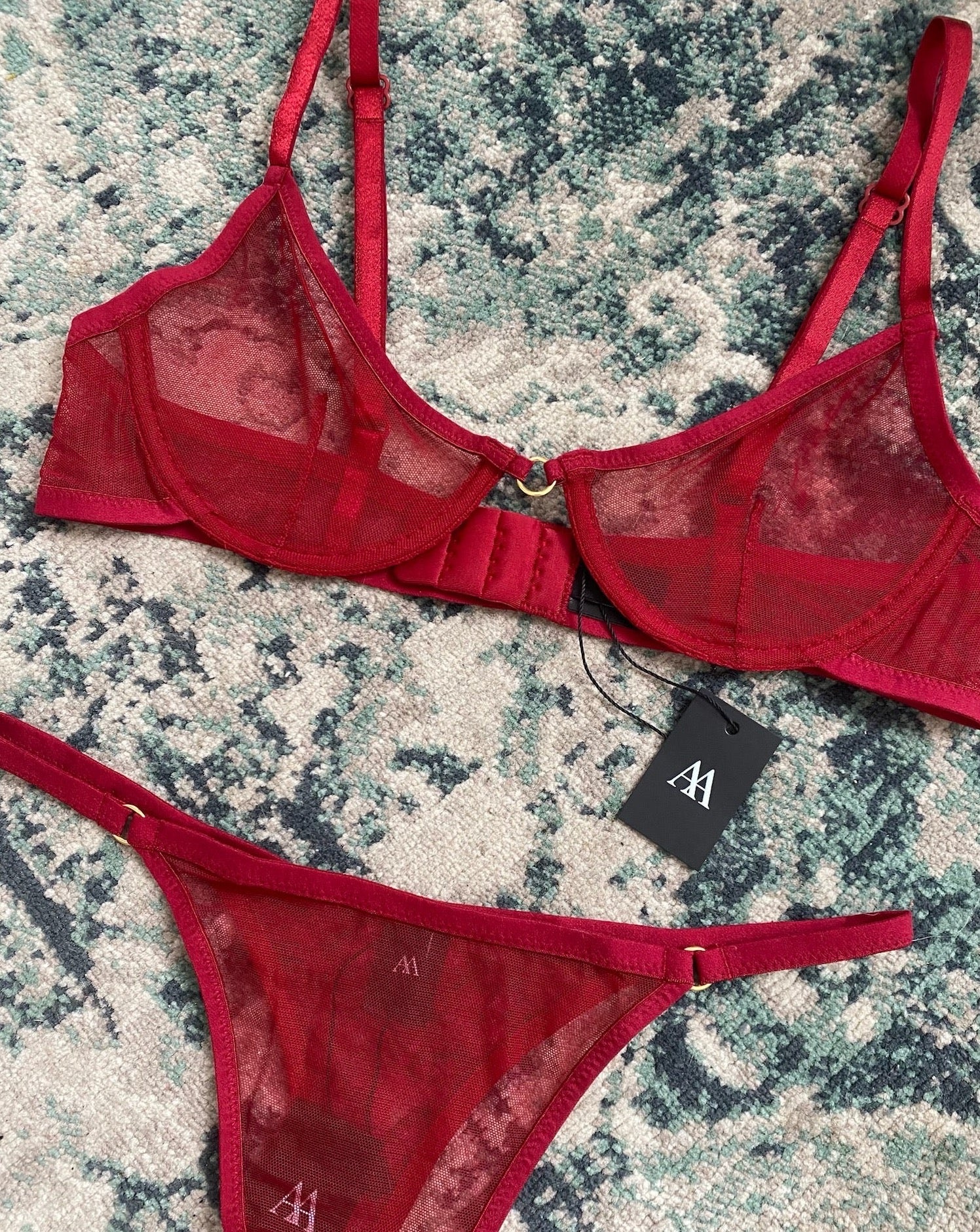 Corbeille Clara | Rouge - Image 8