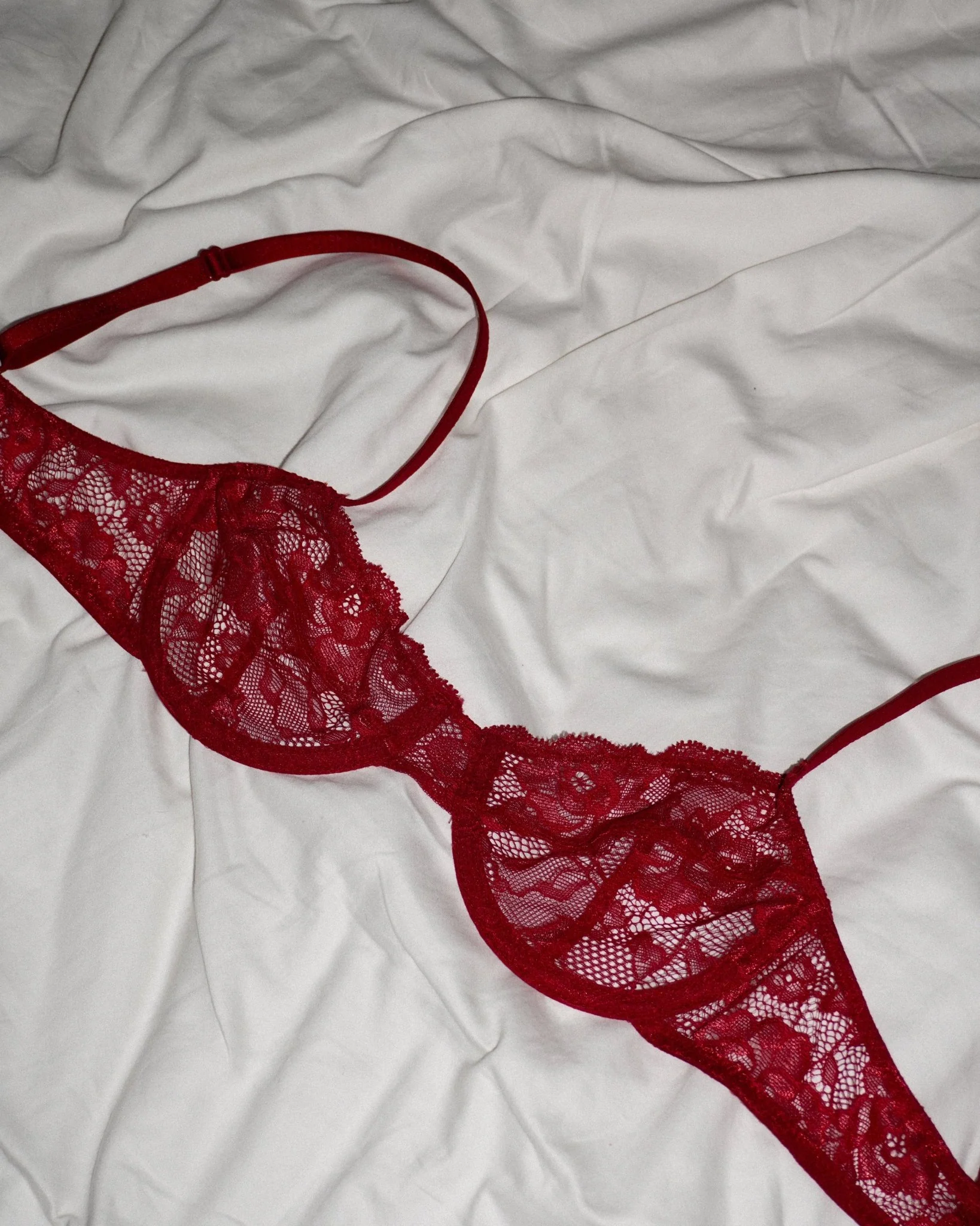 Corbeille Jane | Rouge - Image 5