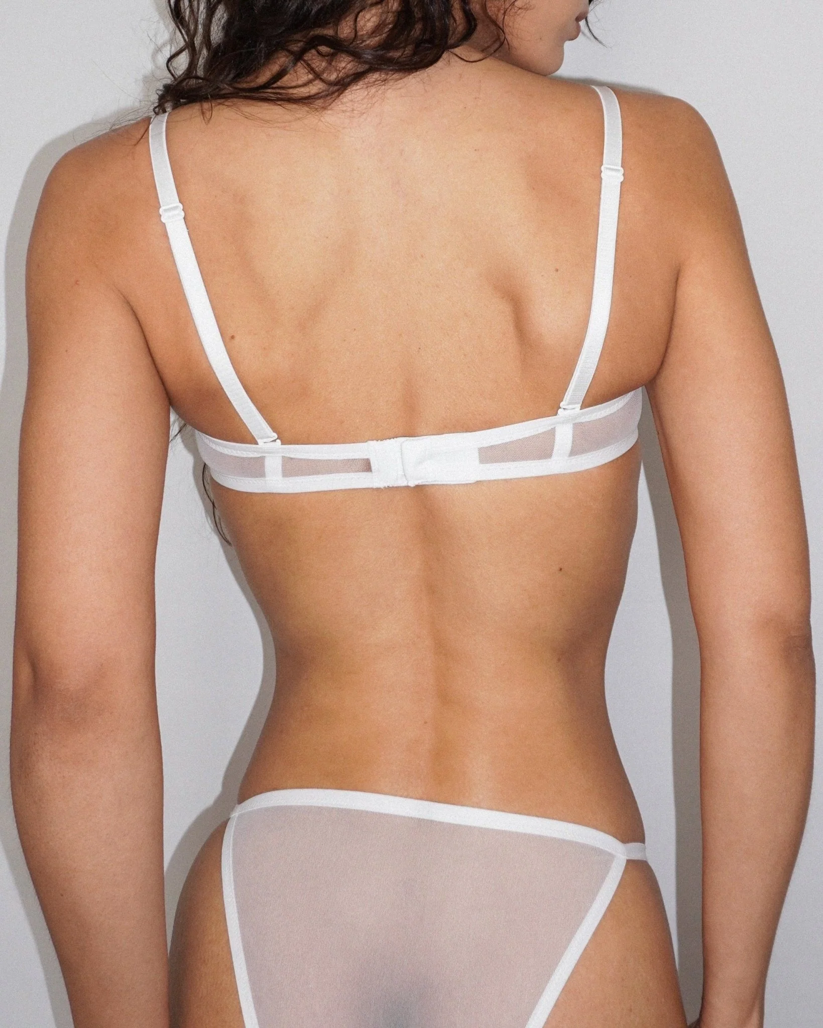 Balconnet coques Clara | Blanc - Image 6